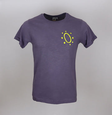 T-Shirt in Cotone Grigia con Ricamo - Stile Italiano e Comfort