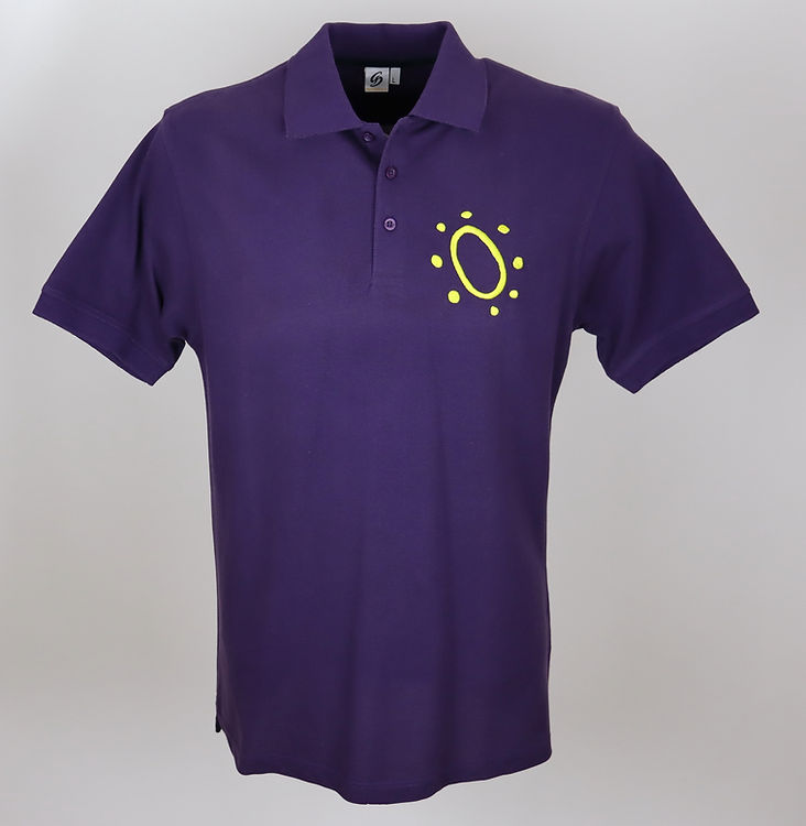 Polo Viola Manica Corta in Cotone 100% - Eleganza Made in Italy