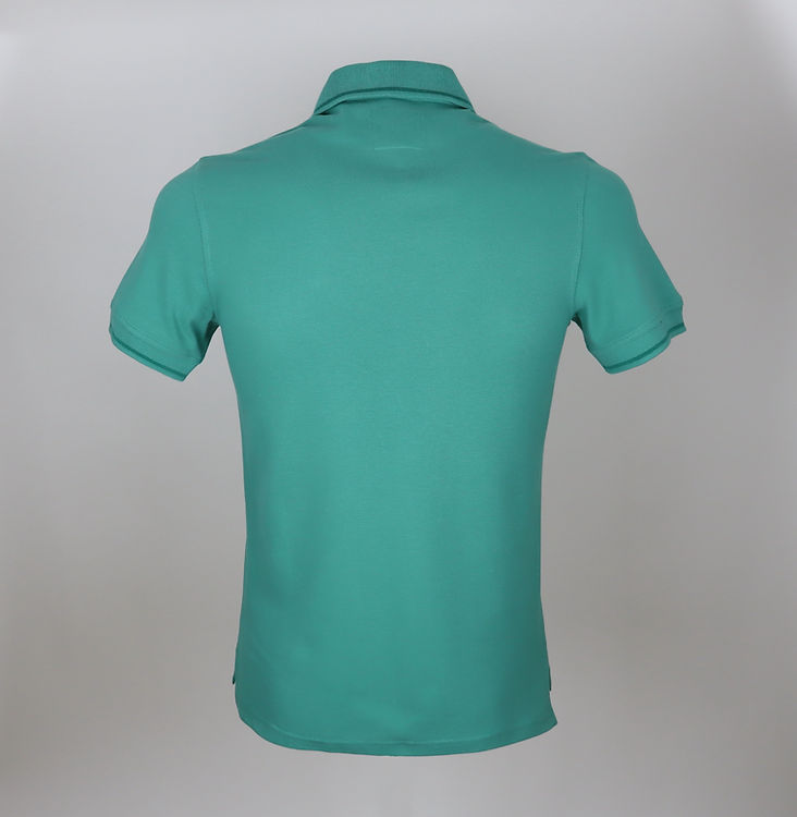 Green Short Sleeve Polo